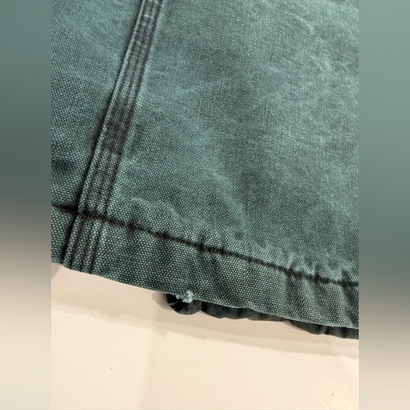 Vintage 1990’s Carhartt Dark Teal Blanket-Lined Barn/ Chore Coat Jacket Size L - Picture 12 of 14